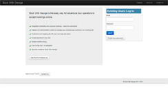 Desktop Screenshot of bookwithgeorge.com